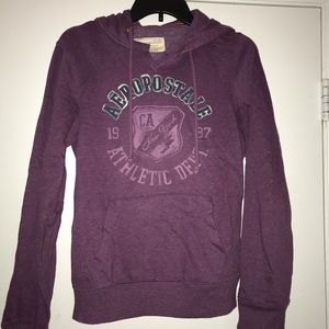 Aeropostale Large Purple Hoodie